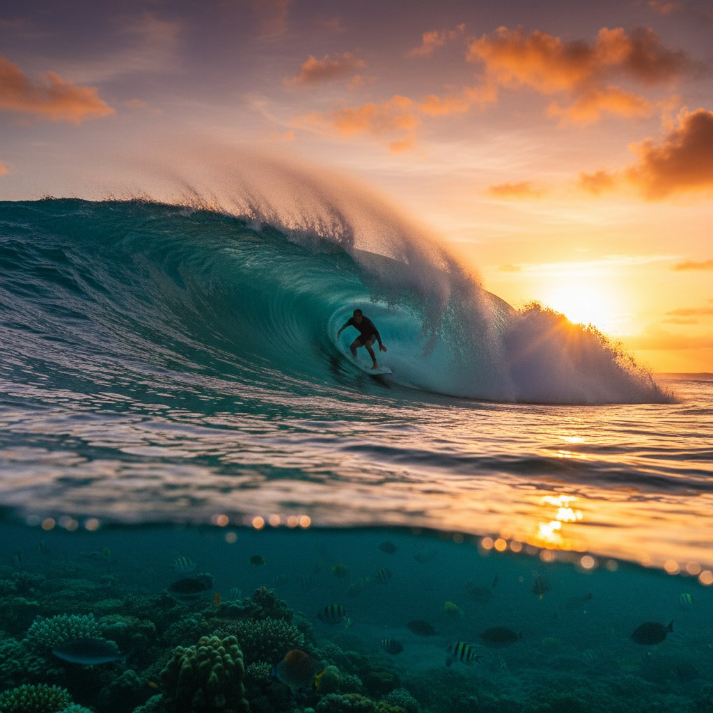 Mon expérience du surf extrême : entre frissons et moments magiques Mon expérience du surf extrême : entre frissons et moments magiques