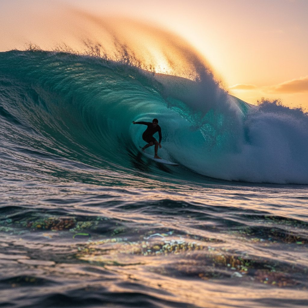 Mon expérience du surf extrême : entre frissons et moments magiques